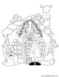 Christmas coloring sheet 12