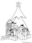 Christmas coloring sheet 18