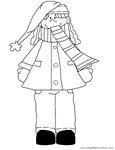 Christmas coloring sheet 2