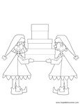 Christmas coloring sheet 25