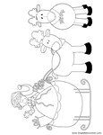 Christmas coloring sheet 3