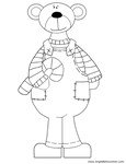 Christmas coloring sheet 32