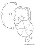 Christmas coloring sheet 43