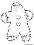 Christmas coloring sheet 57