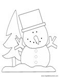 Christmas coloring sheet 60