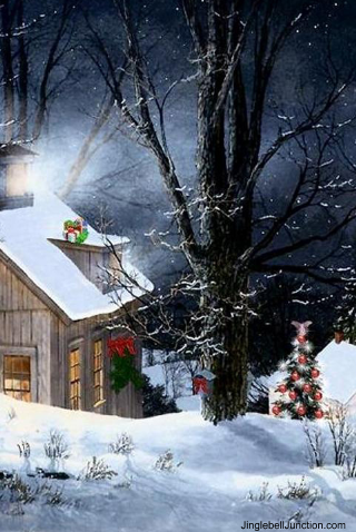 country christmas wallpaper