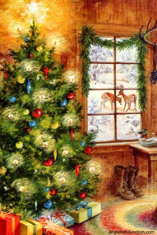 Christmas iPhone Wallpaper – Jinglebell Junction