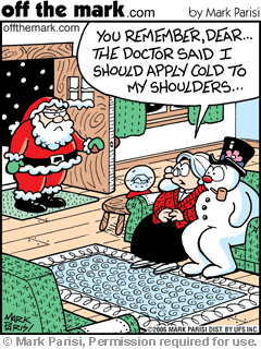 Frosty and Mrs Claus